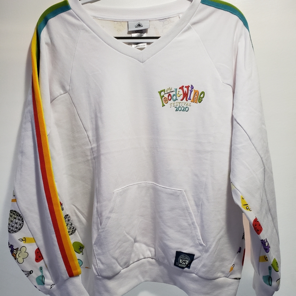 Epcot Food Wine Festival 2020 Sweatshirt Pocket